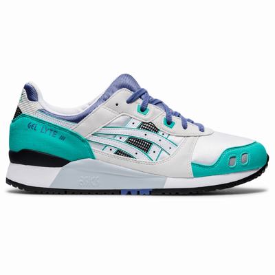 Férfi Asics Gel-Lyte III Utcai Cipő AS8594123 Fehér/Kék